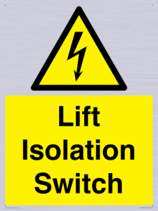 Lift Isolation Switch